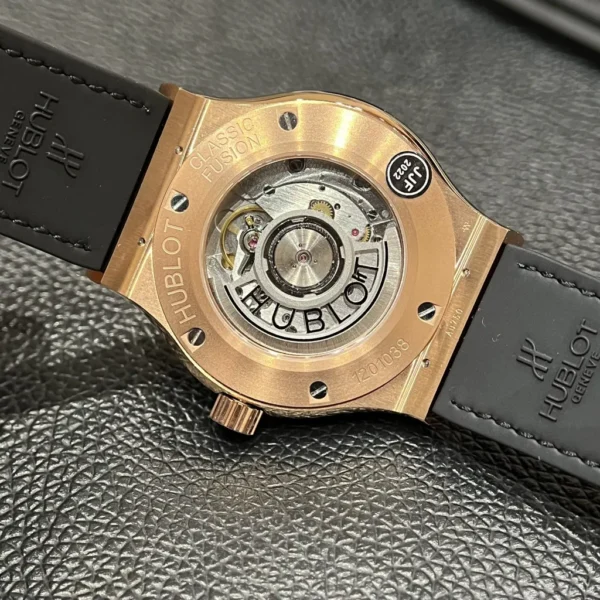 Đồng hồ nam Hublot Classic Fusion Grey Dial King Gold Replica 11 JJF 42mm Đồng hồ đeo tay 2 triệu - 4 triệu 3